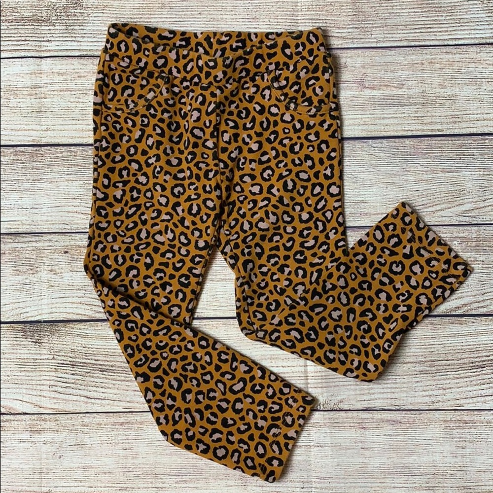 Old Navy cheetah print toddler leggings